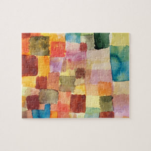Untitled (1914) by Paul Klee Jigsaw Puzzle
