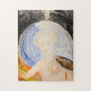 Untitled, 1934 by Hilma af Klint Jigsaw Puzzle