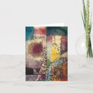 Untitled 2 by Paul Klee, Abstract Art Card