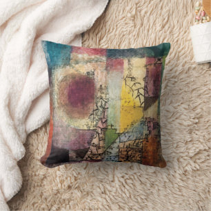 Untitled 2 by Paul Klee, Abstract Art Throw Pillow
