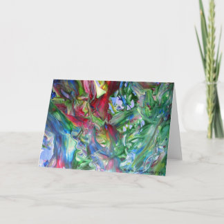 "Untitled #4" Greeting Card by Koopa the Turtle