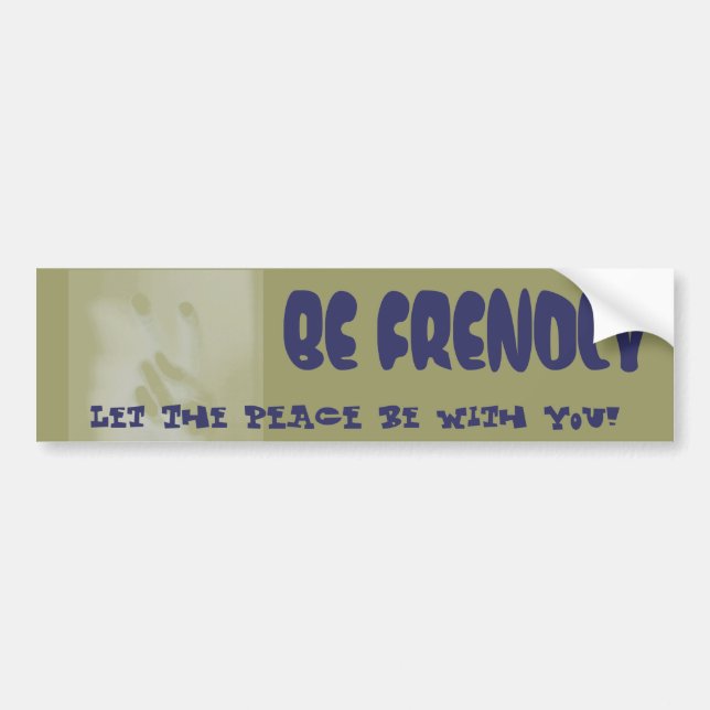 Untitled Bumper Sticker (Front)