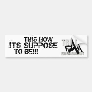 Untitled Bumper Sticker