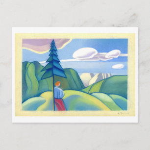 Untitled by Karl Wiener Painting Postcard