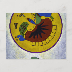Untitled, duck, 1944 by Wassily Kandinsky Postcard