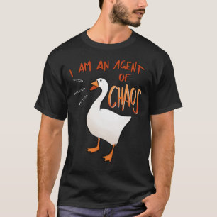 Untitled Goose Game Agent of Chaos Sticker T-Shirt