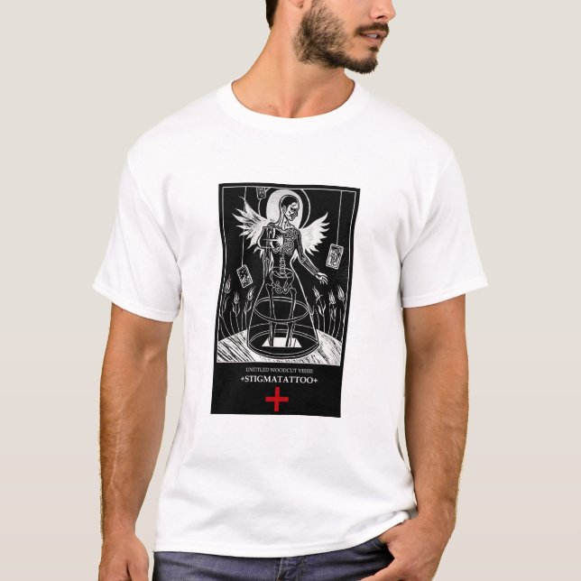 untitled woodcut xiiiiiii T-Shirt (Front)