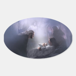 Unto Us, the nativity stickers