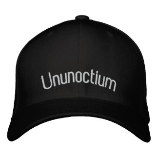 Ununoctium Embroidered Hat