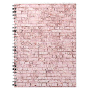 Unusual bright saturated abstract pink background notebook
