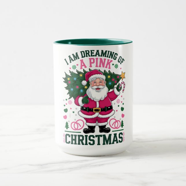 Unusual Christmas Gifts for Mom Pink Mug (Center)