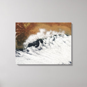 Unusual cloud formations canvas print