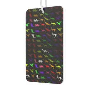 Unusual cool rainbow colourful cute dinosaur air freshener