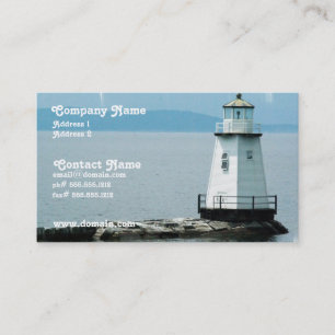Unusual Lighthouse Busness Card