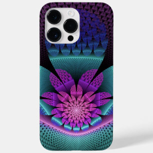 Unusual Patterned Colourful Fantasy Flower Fractal Case-Mate iPhone 14 Pro Max Case