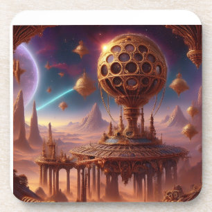 Unusual Spherical Structure On A Desolate Planet Coaster