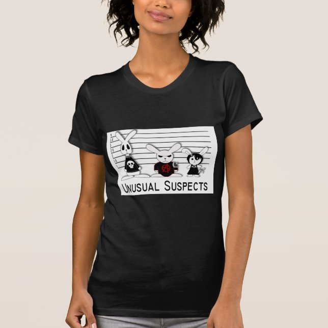 Unusual Suspects T-Shirt (Front)