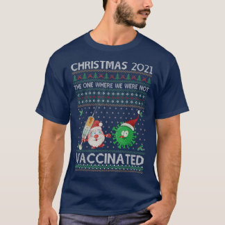 Unvaccinated 2021 Christmas Ugly Sweater Conservat