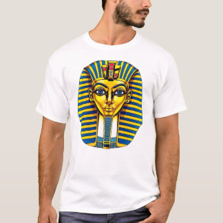 Unveil the Legend: Tutankhamun Pharaoh Mask T-Shirt
