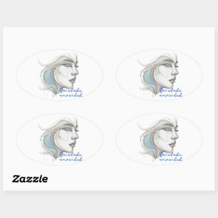  Unveiled  Oval Sticker