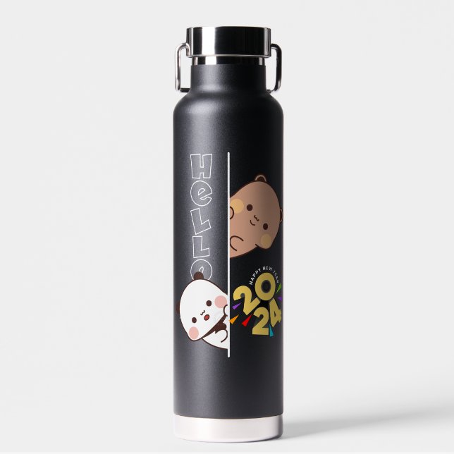 Unveiling New Year of 2024 | Thor Copper Vacuum Water Bottle (Front)