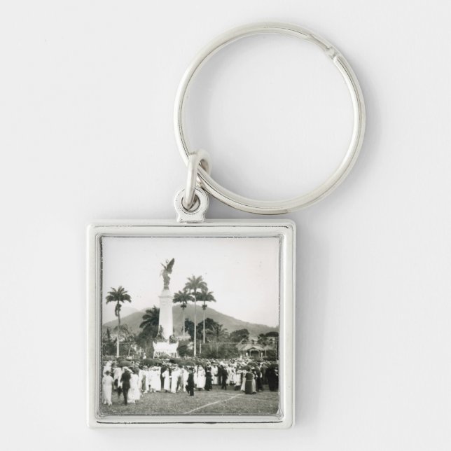 Unveiling of War Memorial Keychain (Front)