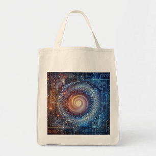 Unveiling the Digital Realm Tote Bag