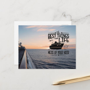 Unwind and Let Loose Postcard