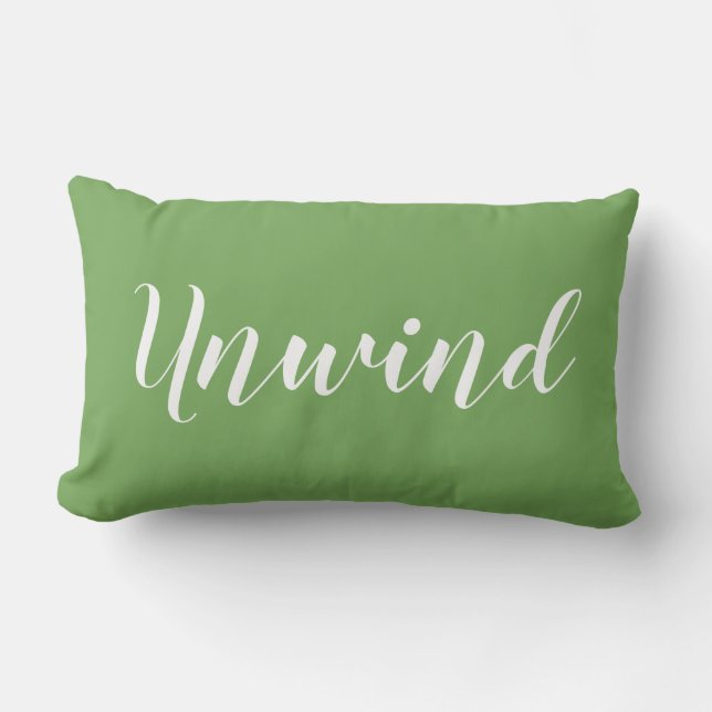 Unwind lumbar pillow (Front)