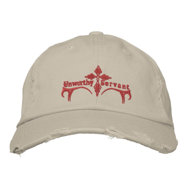 Unworthy Servant Hat (Front)