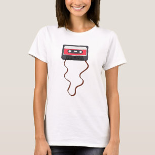 Unwound Cassette Tape Mixtape Retro Vintage T-Shirt