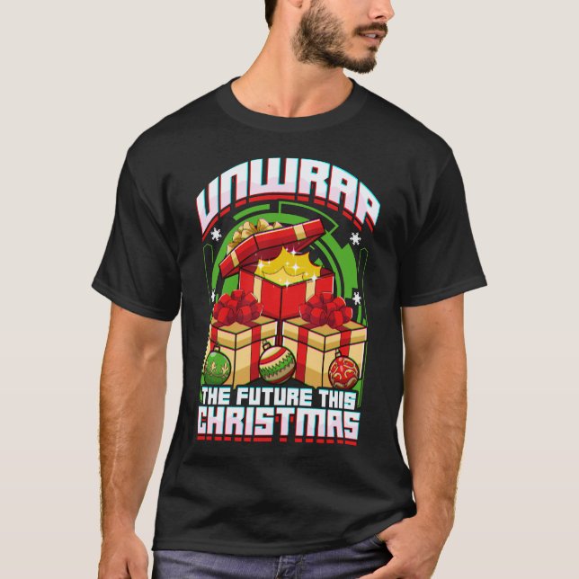Unwrap the future this christmas T-Shirt (Front)