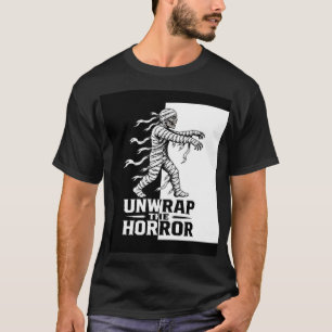 Unwrap the Horror Mummy Halloween T-Shirt