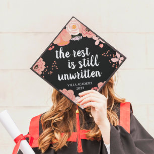 Unwritten   Custom Class Year Graduation Cap Topper
