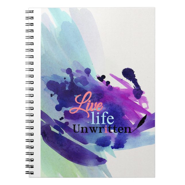 Unwritten Thoughts Journal (Front)