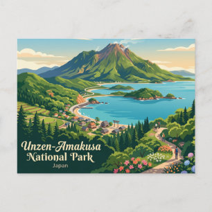 Unzen-Amakusa National Park Japan Postcard