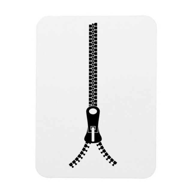 Unzip me fridge magnet (Vertical)