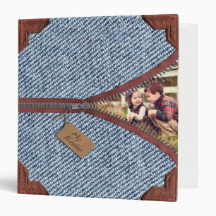 Unzip & Open Unique Photo Binder