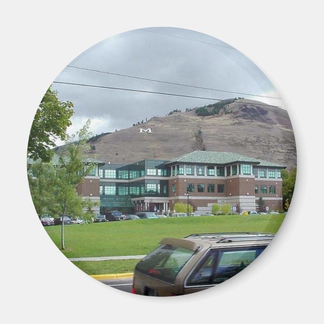 Uofm University Montana Magnet (Front)