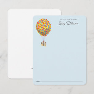 UP Adventure Awaits Baby Shower Card