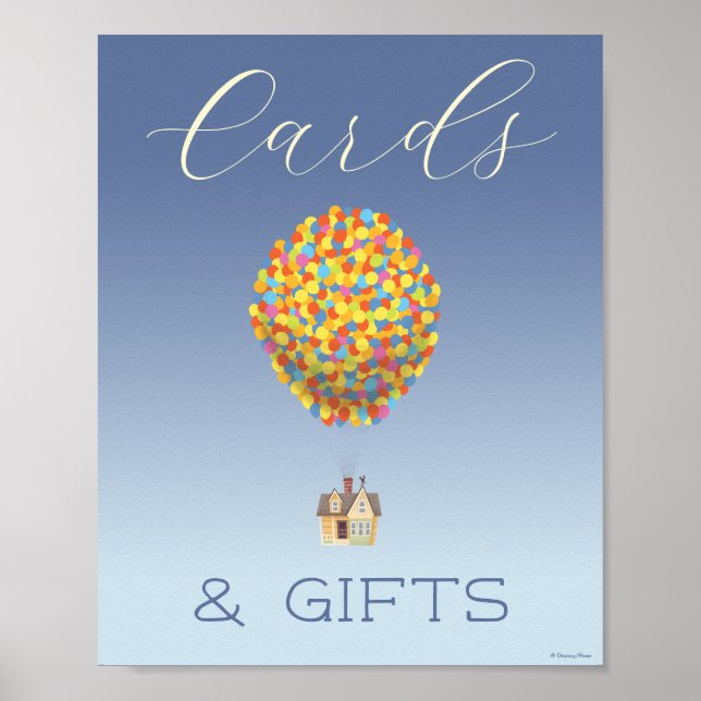 UP | Adventure Awaits Birthday Cards & Gifts Poster (Front)