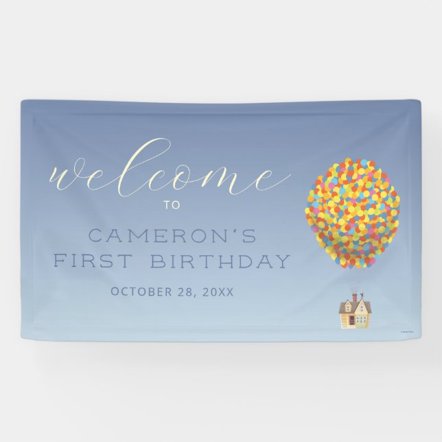 UP | Adventure Awaits Birthday Welcome Banner (Horizontal)