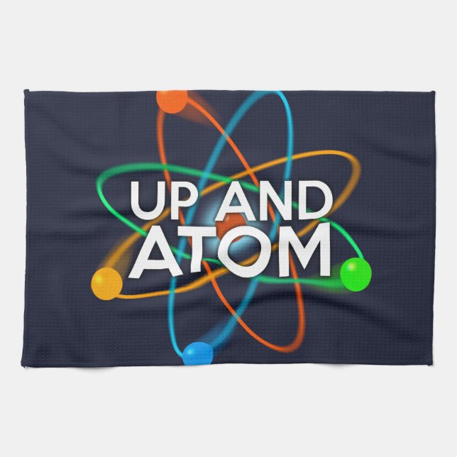 UP AND ATOM Science Kitchen Towel (Horizontal)
