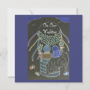 Up and Away in a Hot Air Balloon Thank You Card