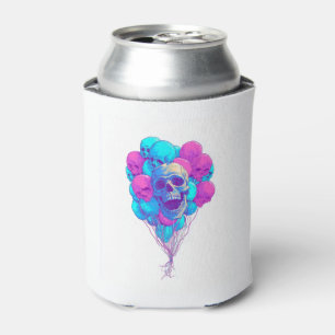 Up and Bone � Funny Floating Skull Can Cooler