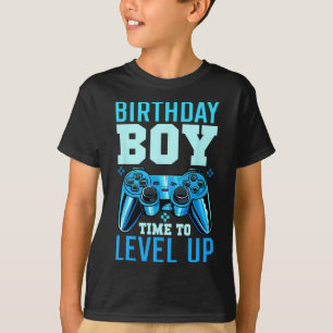 Up Birthday Boy Matching Gamer Party - Clic Fit1  T-Shirt