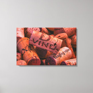 Up Close Cork Canvas Print