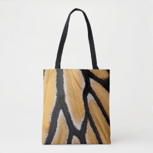 Up Close Monarch Wing All-Over-Print Tote Bag