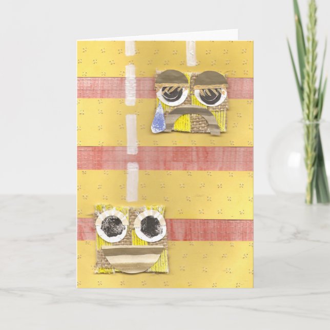 Up-Down Yoyo Greeting Card (Front)