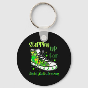 Up For Mental Health Awareness Shoes Keychain